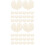 100Pièces Plateaux Papier Clair Décoratif 7