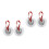 2Paires Mini Cymbales Doigt Argent Compactes Pour Danse 6