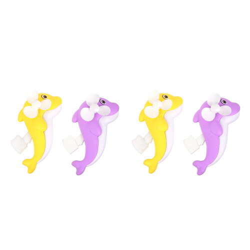 4Pièces Mini Ventilateurs Manuels Jouet Portable Été 2