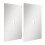 10Pièces Plaques De Rechange Brosse Wc Anti-Odeurs Durable Argent 1