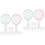 24Pièces Tableaux Effaçables Mousse Colorés Mini Boards Maniables 6