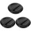 3Pièces Couvercles Multifuntionnels Seau Cuisine Noir 4