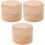 3Pièces Boîtes Rangement Bébé Bois Durable Design Charmant 5