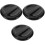 3Pièces Couvercles Multifuntionnels Seau Cuisine Noir 5