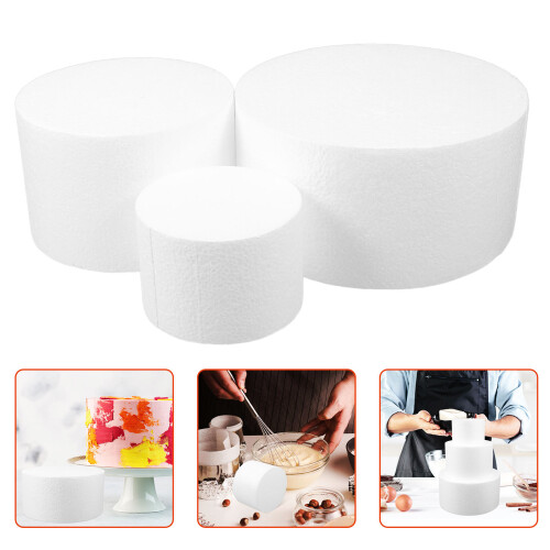 9Pièces Formes Gâteaux En Mousse Blanche Pour Décor Boulangerie