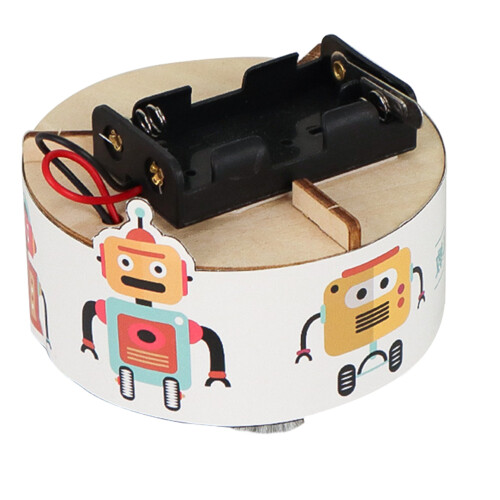 3Ensembles Jeu D'assemblage Robot Bois Jouet Scientifique 2