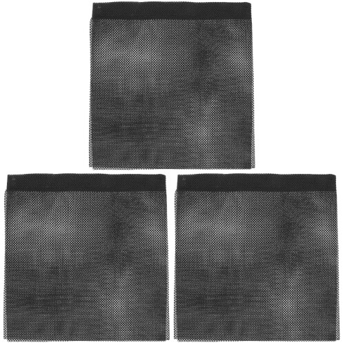 3Pièces Tissu D'absorption Noir Double Couche Pour Cible De Tir 1