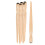 24Pièces Porte-Plumes En Bois Pour Et 2