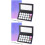 2Sets Empty Eyeshadow Palette Magnetic Makeup Tray Assorted Colors 5