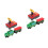 2Pièces Train Électrique Vert En Plastique, Jeu Pour Enfants 9