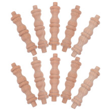 40Pièces Mini Colonne Bois Style Européen Pour Armoire À Vin Décor