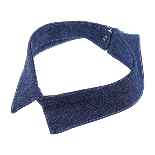 5Pièces Cols Dickey Faux Denim Pour Chemise Et Pull 1