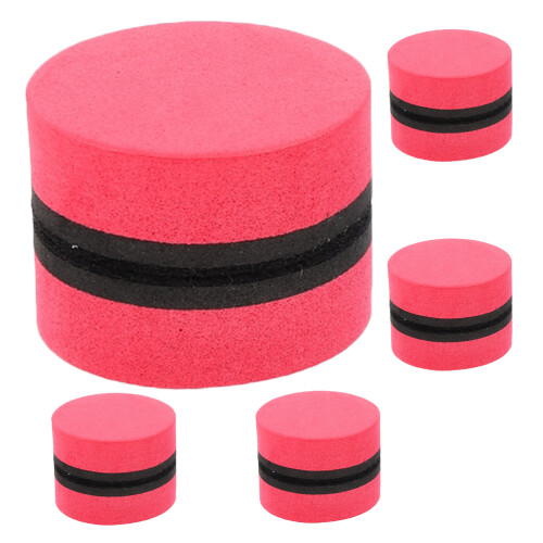 30Pièces Effaceurs Tableau Eva Rouge Usage Scolaire 1