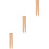 3Pièces Collants De Patinage Beige Épais Nylon Avec Fixation 7