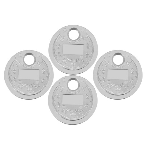 4Pièces Kit Mesureur Bougie Métal Acier Carbone Usage