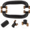 4Pièces Grip Cuir Pour Accessoires Couleur Assortie 10