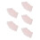 5Pièces Filet Floral Rose Texturé Pour Fleurs Cadeaux 7