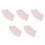 5Pièces Filet Floral Rose Texturé Pour Fleurs Cadeaux 6