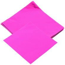 200Pièces Feuilles Aluminium Rose Emballage Polyvalent Thé Chocolat