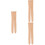 3Pièces Collants De Patinage Beige Épais Nylon Avec Fixation 8