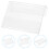 porte-badge transparent, support suspendu, lot de 1 9