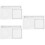 3Pièces Plateau Porte- Adhésif Sublimation Mdf 8