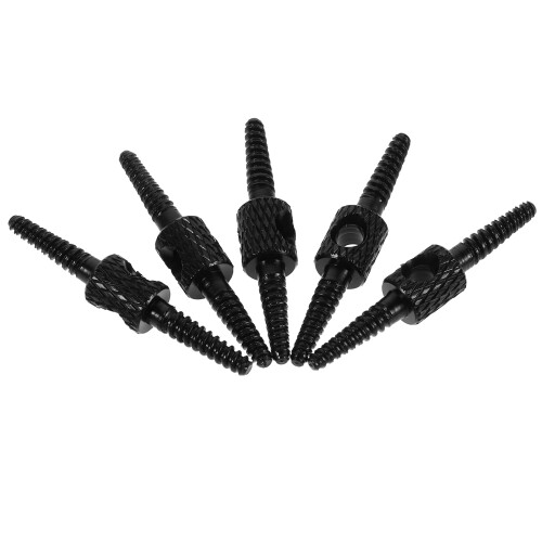 20Pièces Accessoire Aluminium Noir Pour Protection Câbles 1