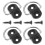 12Pièces Crochets D'ancrage Cargaison Multi Pour Coffre Pp+fer 2