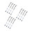 12Pièces Compteur Golf Portable De Perles Confort Résistance 6