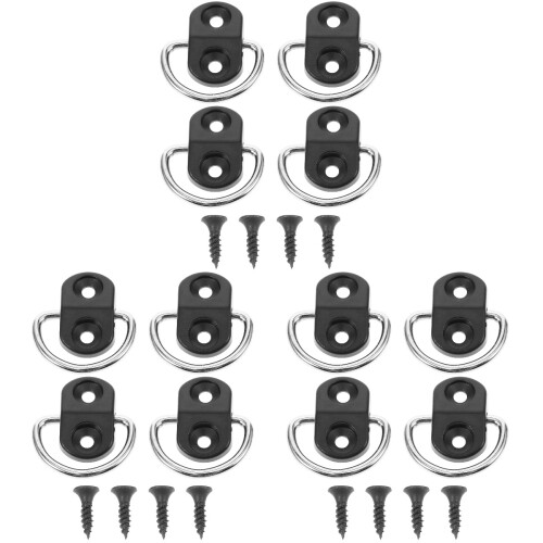 12Pièces Crochets D'ancrage Cargaison Multi Pour Coffre Pp+fer 2