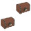 2Pièces En Bois Cadenas Pour Usage 4