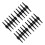 20Pièces Accessoire Aluminium Noir Pour Protection Câbles 4
