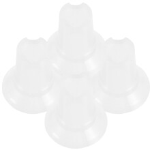 4Pièces Transparents En Silicone Pour Accessoires Tire-Lait