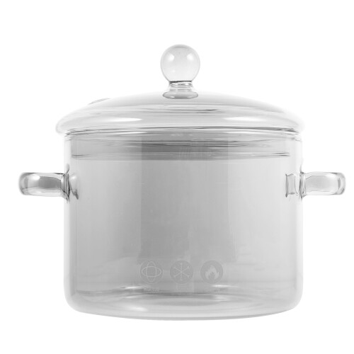 2Pièces En Verre Transparent Poignées Adapté Cuisine 2