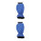 2Pièces Grattoirs À Glace Bleu Pp+tissu Pour Pare- 5
