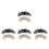 2400Pcs Black Safety Eyes for Plush Crafting Durable Plastic Material 3