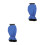2Pièces Grattoirs À Glace Bleu Pp+tissu Pour Pare- 8