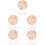 5Ensembles Cartes Bois Bébé Pour Décoration Annonces 6