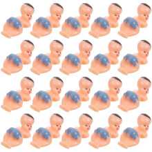 60Pièces Mini Bébés Plastique Pour Baby Shower Et Déco PP