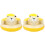 2Pièces Chaise Bébé Gonflable PVC Multicolore Usage Douche Et Bain 4