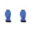 2Pièces Grattoirs À Glace Bleu Pp+tissu Pour Pare- 6