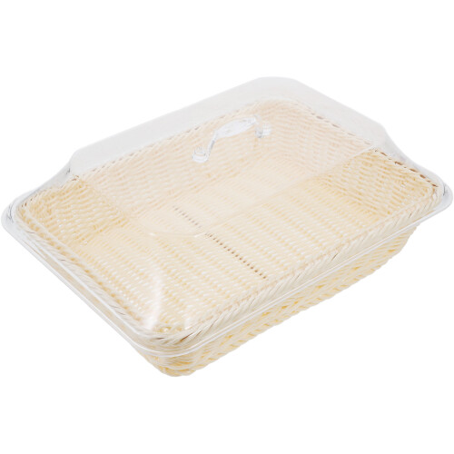 2Pièces Corbeilles Beige En Pour 2