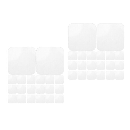 300Pcs Clear Self Adhesive Tape Removable Double Sided Mounting Strips 2