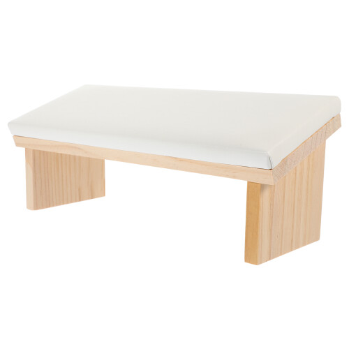 2Pièces Repose-Bras Cuir Synthétique Bois Ergonomique