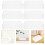 5Sets Small Transparent Plastic Boxes with Lids for Storage Use 1