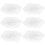 300Pcs Clear Self Adhesive Tape Removable Double Sided Mounting Strips 2