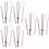 6Sets Multicolor Sewing Threading Tool with Metal Plastic for Rope DIY 8