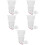 5Pièces Silicone Bouchon Drain Évier Douche Prévention Refoulement 9