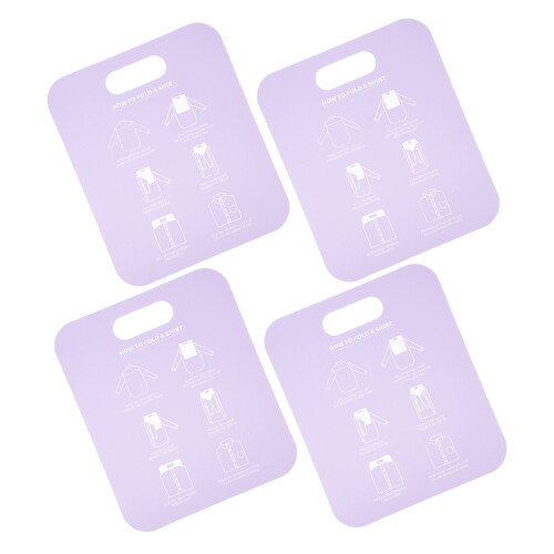 16Pcs Violet Folding Clothes Board Shirt Folder for Packing 1