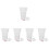 5Pièces Silicone Bouchon Drain Évier Douche Prévention Refoulement 7